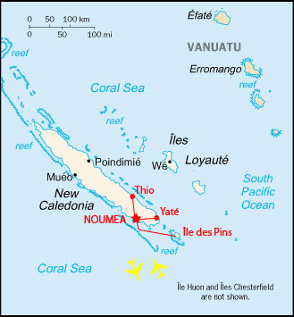 Nos escales en Nouvelle-Calédonie